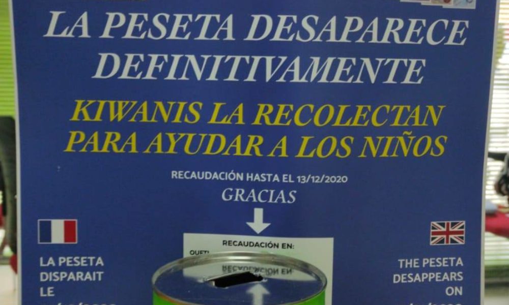 Tus viejas pesetas pueden ser el mejor donativo