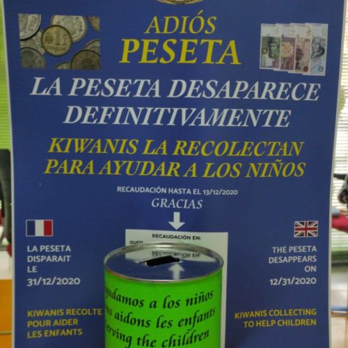 Tus viejas pesetas pueden ser el mejor donativo