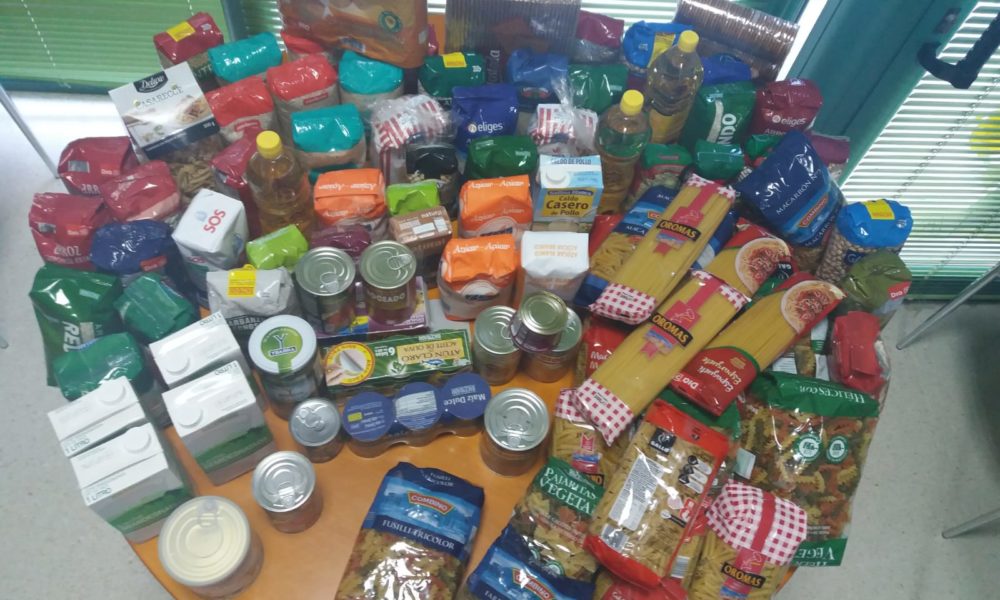 Ejercicio físico y esfuerzo que se ha traducido en comida