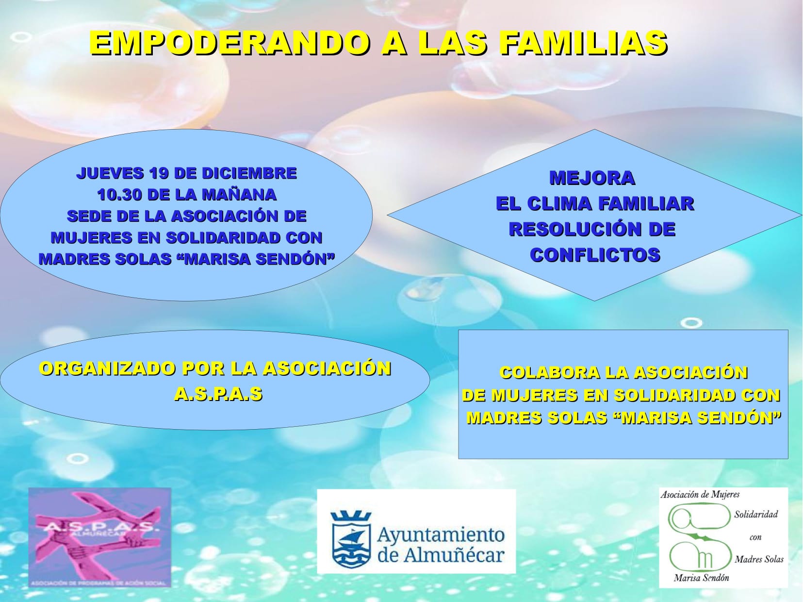 En este momento estás viendo Taller «Empoderando a las familias»