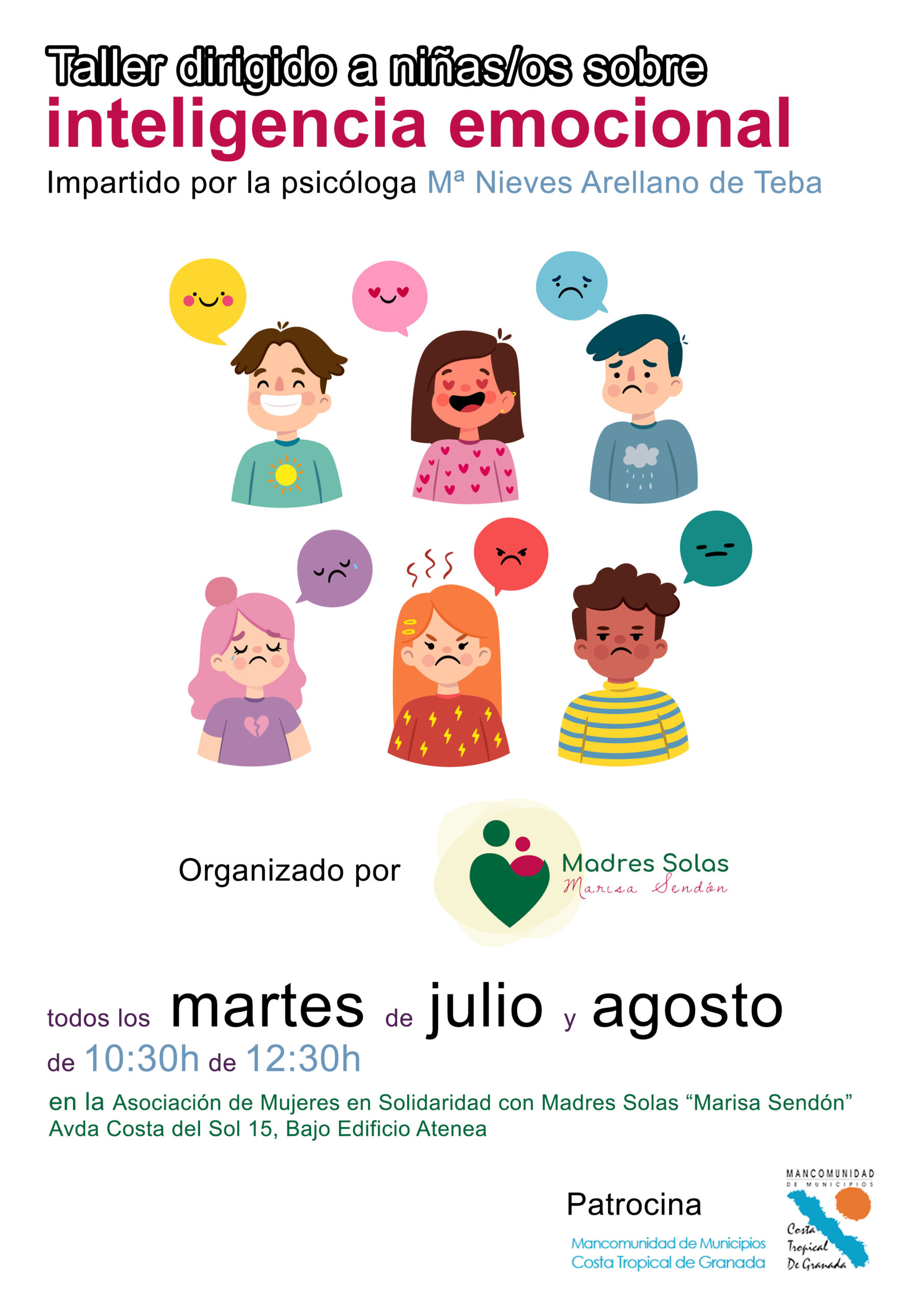 En este momento estás viendo Taller para niñas/os sobre inteligencia emocional