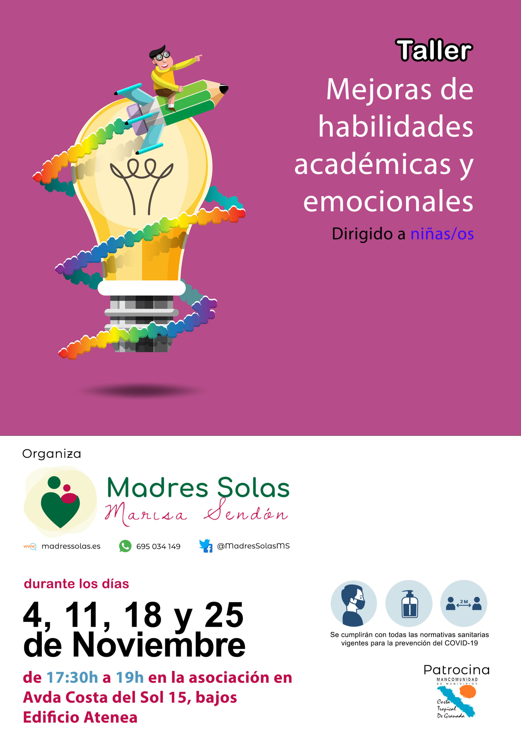 En este momento estás viendo Y sigue nuestro taller también en Noviembre
