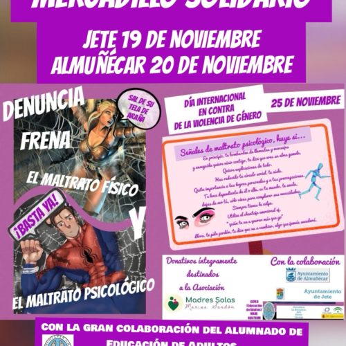 Próximo mercadillo solidario