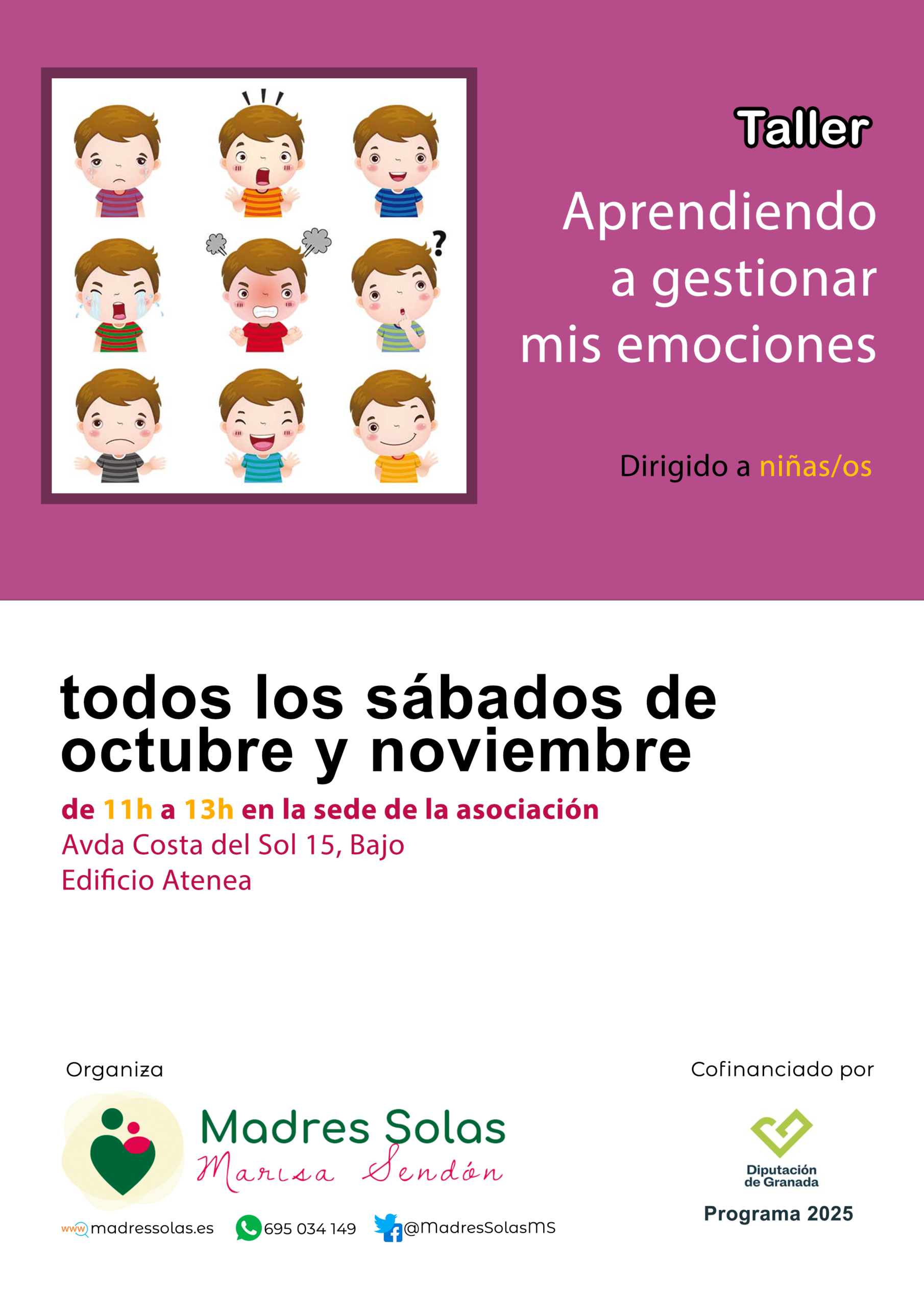 En este momento estás viendo ¡Y aquí tenéis el taller para niñ@s!